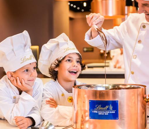 Experience the interactive chocolate world for young and old